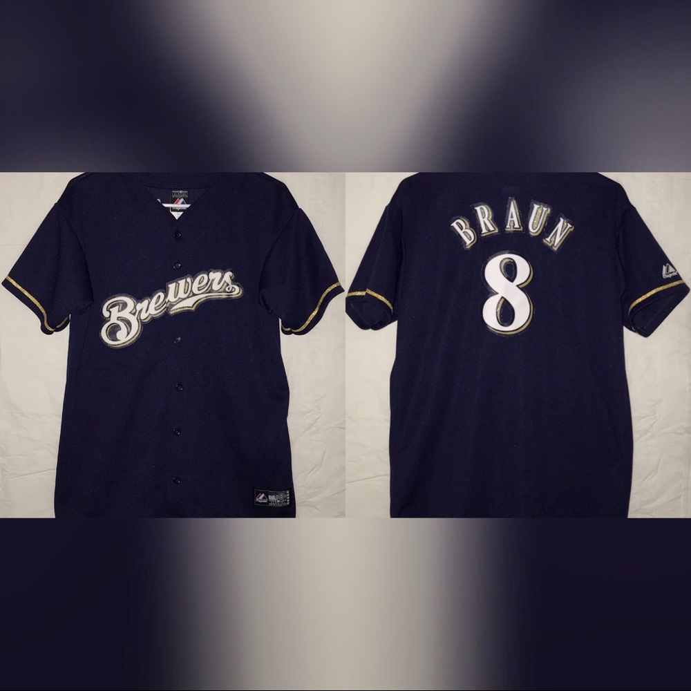 Milwaukee Brewers Baseball Jersey